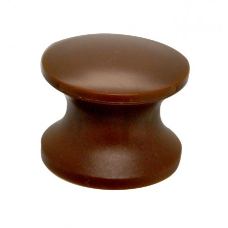 Press Button Brown