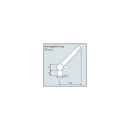 Single Lever Mixer Trend A Bent Spout