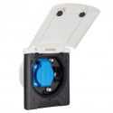 Universal Awning Socket White