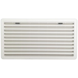 Ventilation Grille for Thetford Refrigerators, White, Large