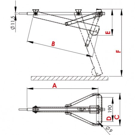 Corner Steady Compact 800 Short