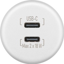 Dualer Einbaucharger USB-C
