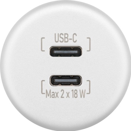 Dual Built-In Charger USB-C