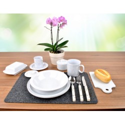 Melamine Tableware Set Granit